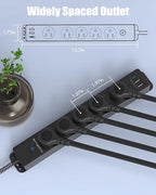 Surge Protector Power Strip - Image 7