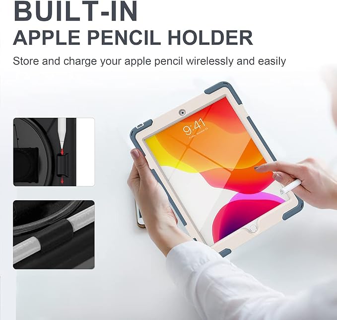 ZenRich Shockproof Case for iPad 9th/8th/7th Generation 10.2 inch 2021/2020/2019 - Image 8