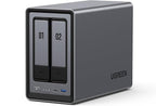 UGREEN NASync DXP2800 2-Bay Desktop NAS, Intel N100 Quad-core CPU, 8GB DDR5 RAM by UGREEN