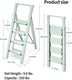 Taranta 4 Step Ladder, Lightweight Aluminum Step Stool - Image 6