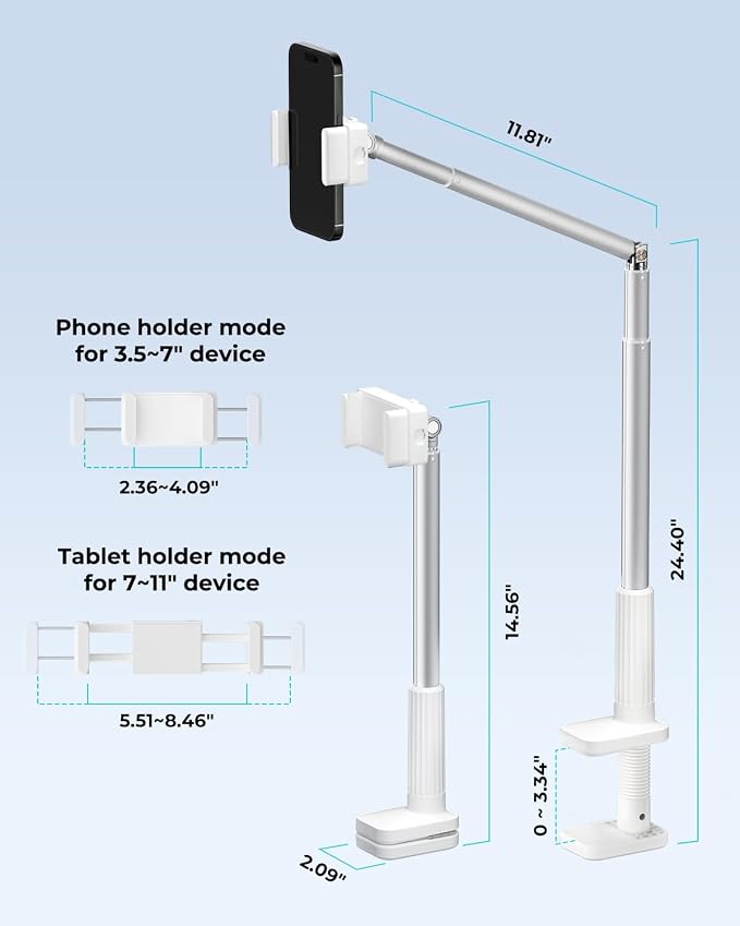 Viozon Tablet Holder Stand, Phone/Kindle Holder - Image 4