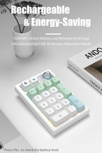 Gasket Creamy Mechanical Numpad Programmable Macro Keypad Wireless - Image 7