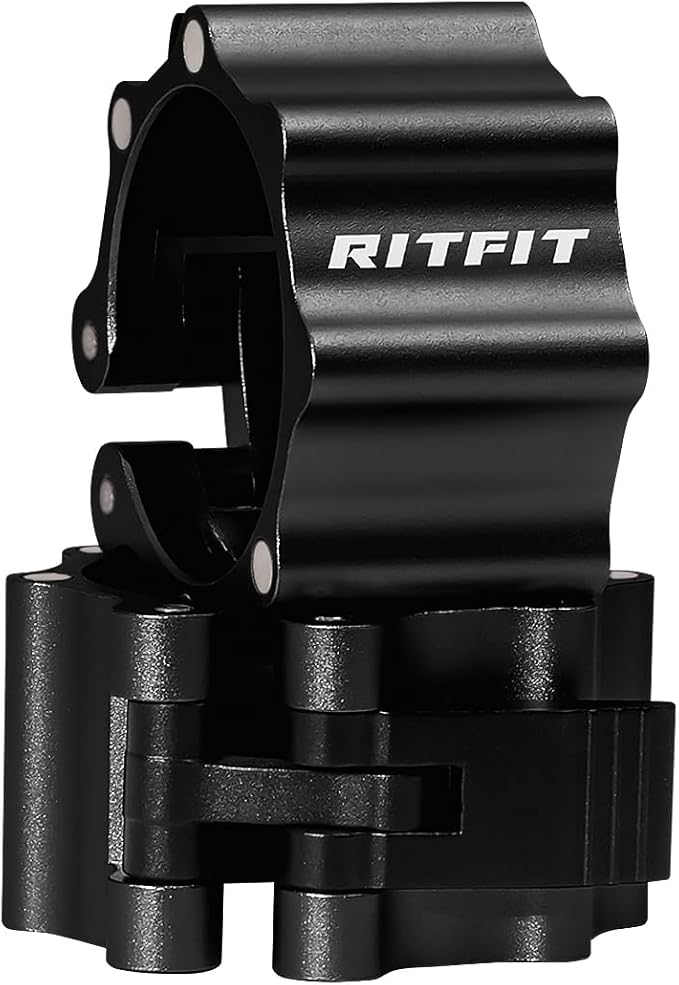 RitFit 2-Inch Magnetic Barbell Collars Locking Clamps by RITFITLLC