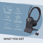 Yealink WH64 Hybrid Wireless Headset Dongle & Charging Stand, 492ft Range - Image 8