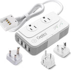 Ceptics South Africa Voltage Converter - 200W Convert 220V to 110V by Ceptics