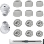 6 Pairs Replacement Eartips for Samsung Galaxy Buds Pro Headphones, Silicone by Niukeke