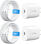 30W USB C i Phone 16 15 Charger Fast Charging, iPad Pro/Air/Mini by EASDMN