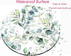 Mouse Pad, Cute Mousepad with Design, Round Grass Leaves Mat, Small Non-Slip - Image 4