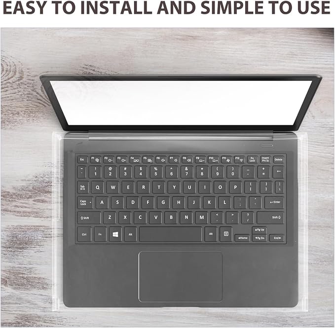 Gadpiparty Acrylic Keyboard Cover Clear Waterproof Laptop Keyboard Protector - Image 8