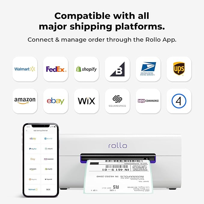 Rollo Wireless Shipping Label Printer - Image 7
