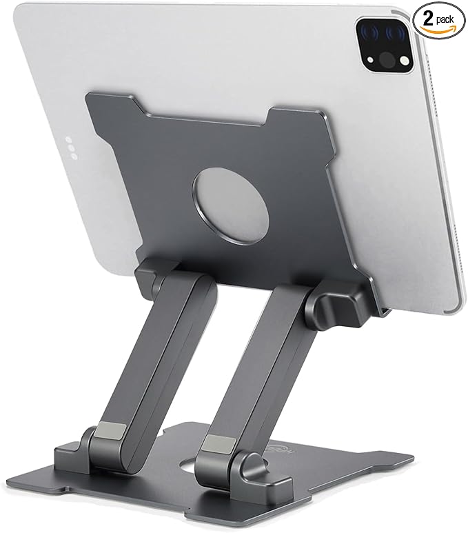 KABCON Adjustable Aluminum Tablet Stand, Compatible by KABCON
