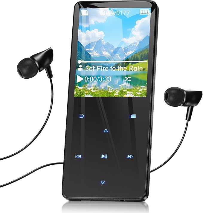64GB MP3 Player with Bluetooth 5.3 Portable Music Player - Image 8