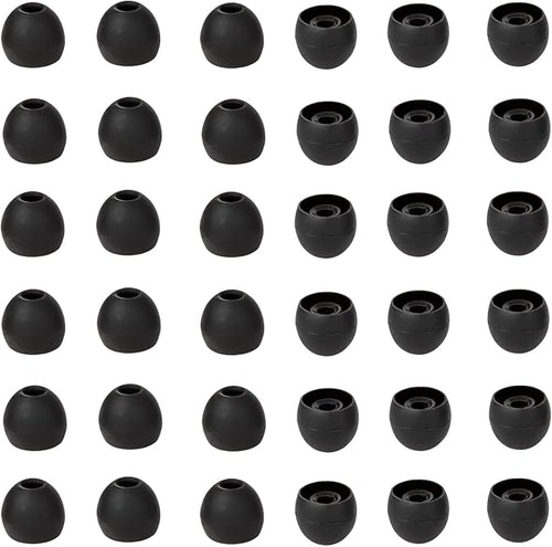 36 Pieces Small Earbud Tips Soft and Comfortable Silicone Earbud Tips Ear Bud by CYADCI