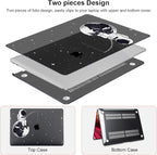 Compatible with MacBook Air 13 inch Case M1 A2337 A2179 A1932 Cover 2021 2020 - Image 3