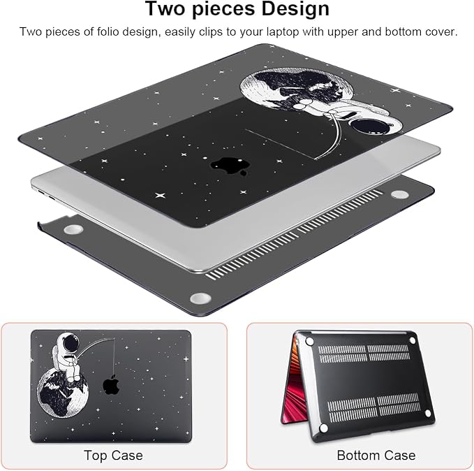 Compatible with MacBook Pro 13 inch Case 2022 2021-2016 A2338 M2/M1 Chip A2251 - Image 4