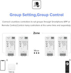 BTF-LIGHTING C01RF Tuya Controller Support PWM 5050SMD FCOB COB Single Color - Image 4