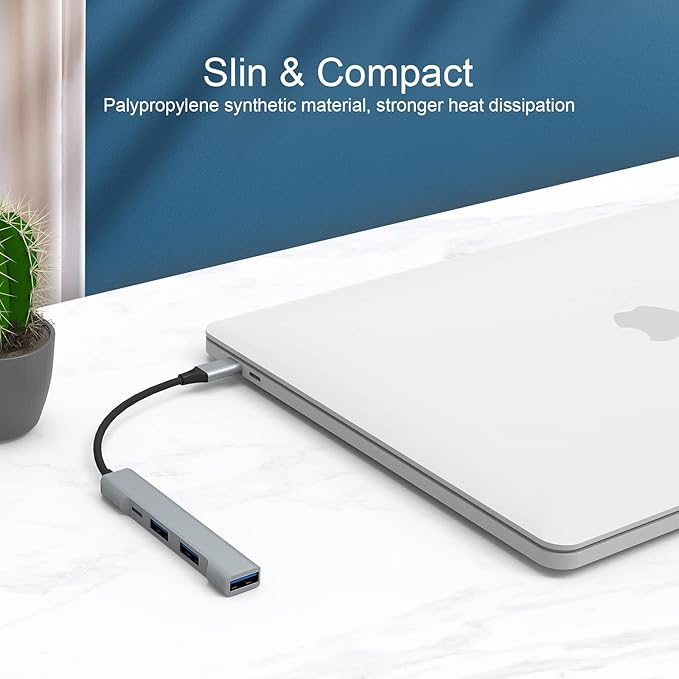 Lightning to USB Hub 4-in-1 USB OTG Hub - Image 8