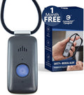 Safety+ 4G Medical Alert System: Fall Detection, GPS Location, 24/7 Monitoring by ConnectedCaregiver