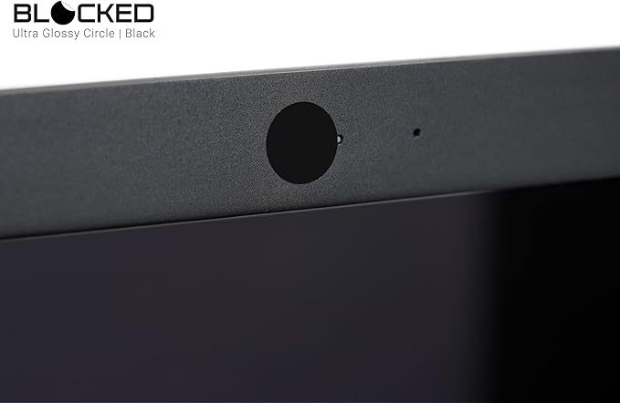 BLOCKED Stackable Webcam/Camera Vinyl Covers | 95 Low-Tack Restickable Webcam - Image 4