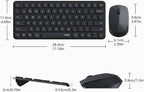 Rapoo 9010M Multi-Device Keyboard and Mouse Combo, 2.4GHz/Bluetooth 5.0/4.0 - Image 9