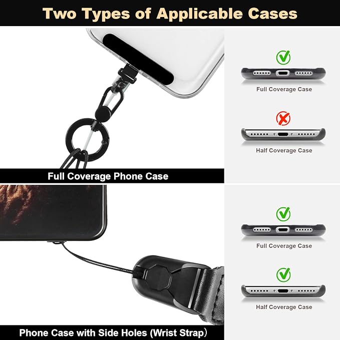 Adjustable Crossbody Phone Lanyard, Universal Phone Wrist Strap and Phone Neck - Image 8