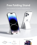 Samsers Bluetooth Foldable Keyboard, Wireless Portable Folding Keyboard - Image 7