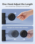 Baseus USB C Cable, 100W 2-Pack 6.6ft Retractable USBC to USBC Fast Charging - Image 4