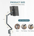 Tablet Stand Holder, Adjustable Foldable Tablet Arm iPad Desk Mount - Image 4