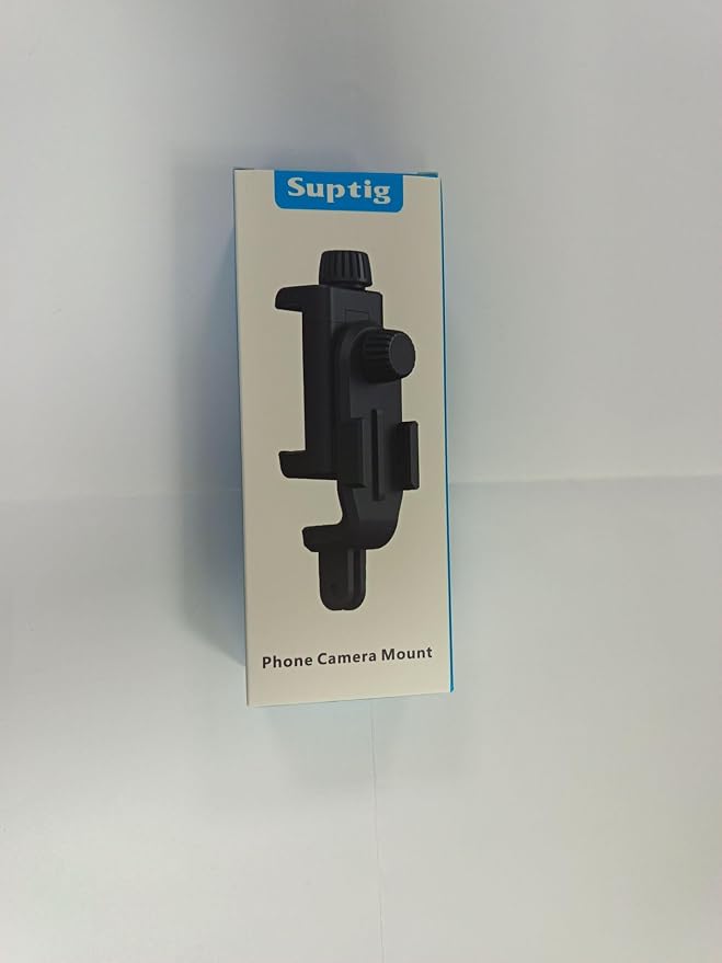 Suptig Phone Holder for Tripod, Action Camera Tripod Mount Adapter Compatible - Image 11