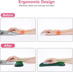 MOSISO Wrist Rest Support for Mouse Pad & Keyboard Set, Ergonomic Mousepad - Image 3