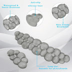 Gel Cloud Keyboard and Mouse Wrist Rest, Cute Wrist Support and Arm Support - Image 3