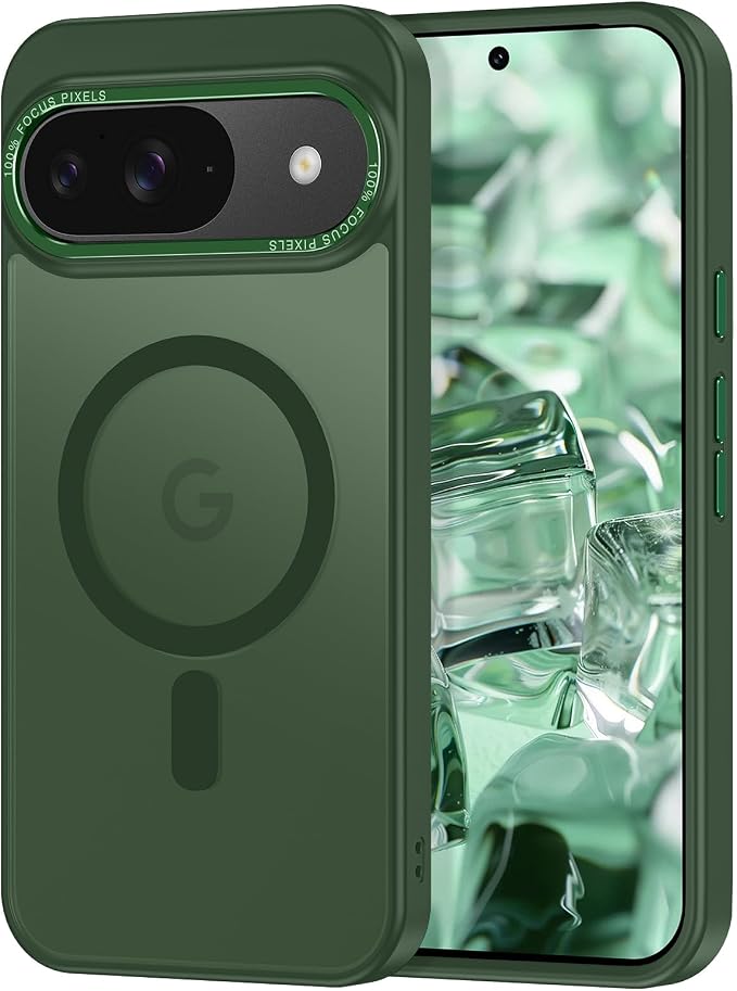 Magnetic for Google Pixel 10/Pixel 10 Pro Case, Shockproof Slim Translucent by Casehas
