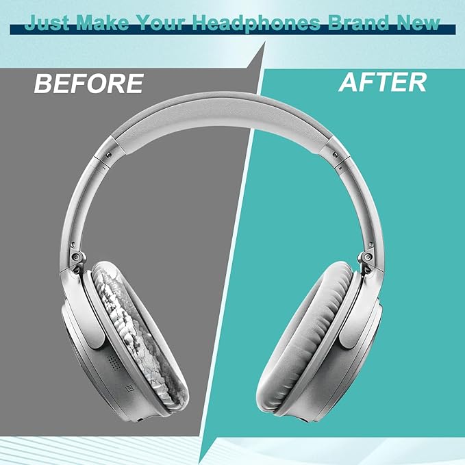Replacement Earpads Cushions for Bose QuietComfort 35 & Quiet Comfort 35 II - Image 6