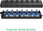 VEMONT USB hub, Computer Peripheral Equipment 7-Port USB 3.0 hub - Image 6