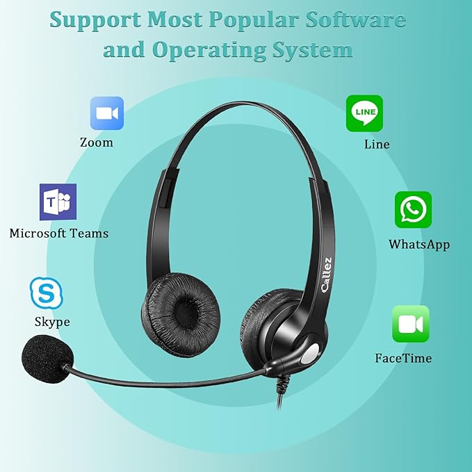 Callez 3.5mm Headset with Microphone Noise Cancelling - Image 5