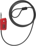 6ft Python Cable Lock for Bike, Electric Scooter, Trail Camera, 4 Digit by SpecializeinCombinationLock