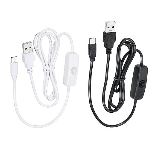 MECCANIXITY USB Cable with 501 ON/Off Switch, USB Male to USB Type C Male Power - Image 4