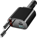 Retractable Car Charger Compatible by COCIVIVRE