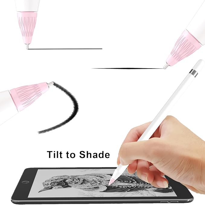 Upgraded Pencil Tips fits for Apple 2nd 1st Gen USB-C iPad Pro Pencil, No Wear - Image 4