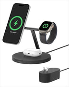 Belkin MagSafe-Compatible Charger, 3-in-1 Wireless Charging Station, by Belkin