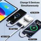 Azmuth for Magsafe Battery Pack, 10000mAh Magnetic Power Bank 22.5W PD Fast - Image 5