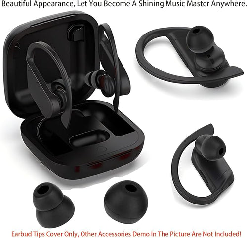 4 Pairs Earbud Tips Fit for Powerbeats Pro Ear Tips Beats Earbuds Replacement - Image 2