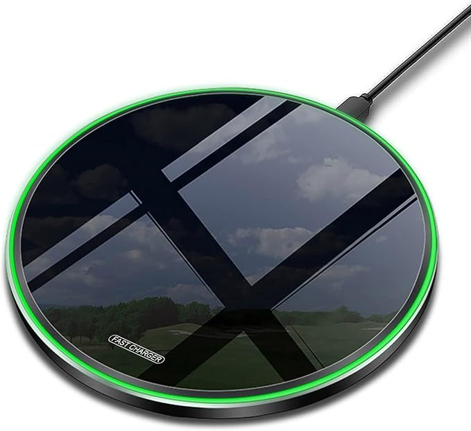 Fast Wireless Charger, 20W Max Wireless Charging Pad Compatible by WirelessCharger