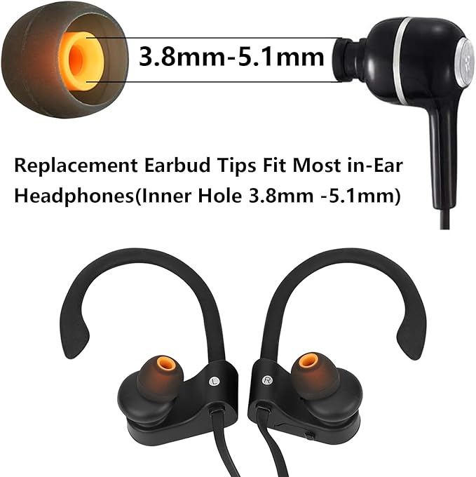Earbud Replacement Tips Silicone Earbud Tips Earbud Covers Fit - Image 3
