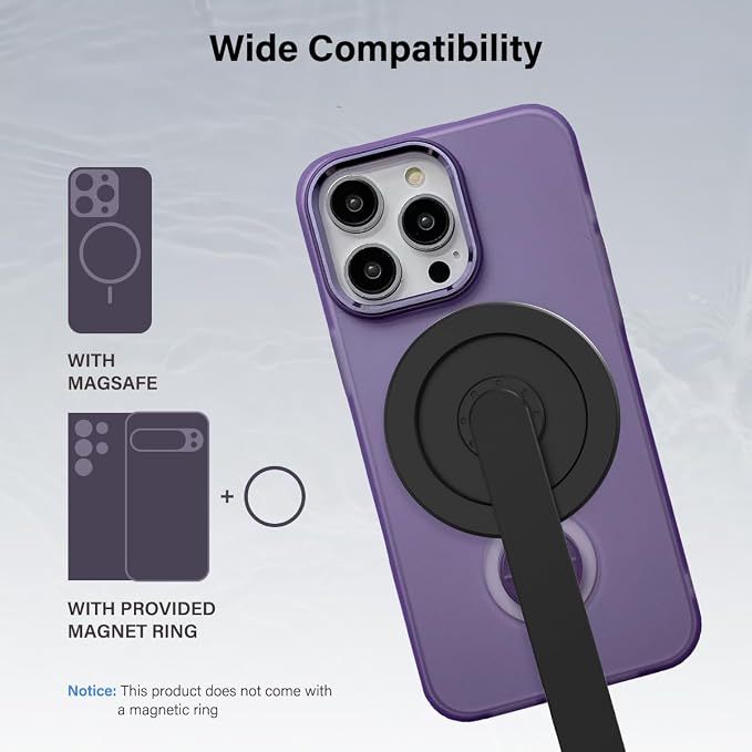 PHOPIK 35" Magnetic Selfie Stick Phone Tripod, Extendable Phone Tripod - Image 4