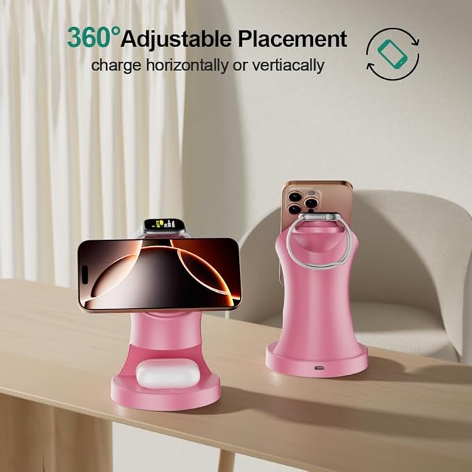 3 in 1 Wireless Charging Station - Image 6