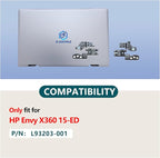 Replacement Laptop LCD Cover Back Rear Top Lid - Image 2