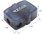 Recoil MFH13 3-Way Mini-ANL Fused Distribution Block, 3 X 0/2/4 Gauge in / 3 X - Image 4