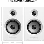 BT16 Active Bookshelf Speakers 3.5" Woofer - Image 8