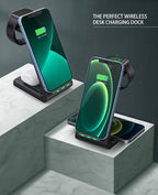 3 in 1 Wireless Charging Station, 2025 Upgraded Fast Desk Charger Station - Image 7